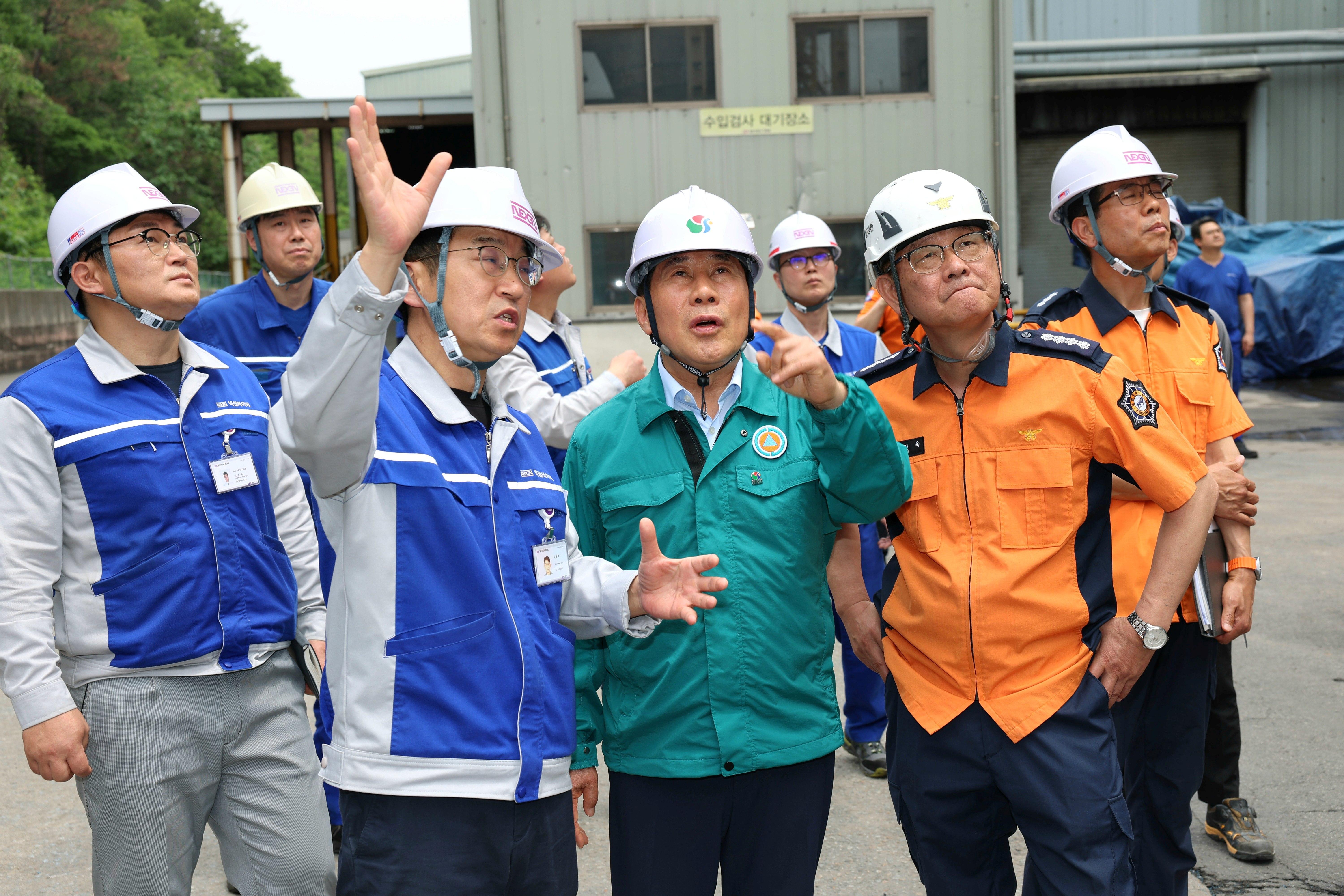 양산시, 대형 화재예방 현장점검 활동 실시(2025. 5. 21. 넥센타이어 본사)
