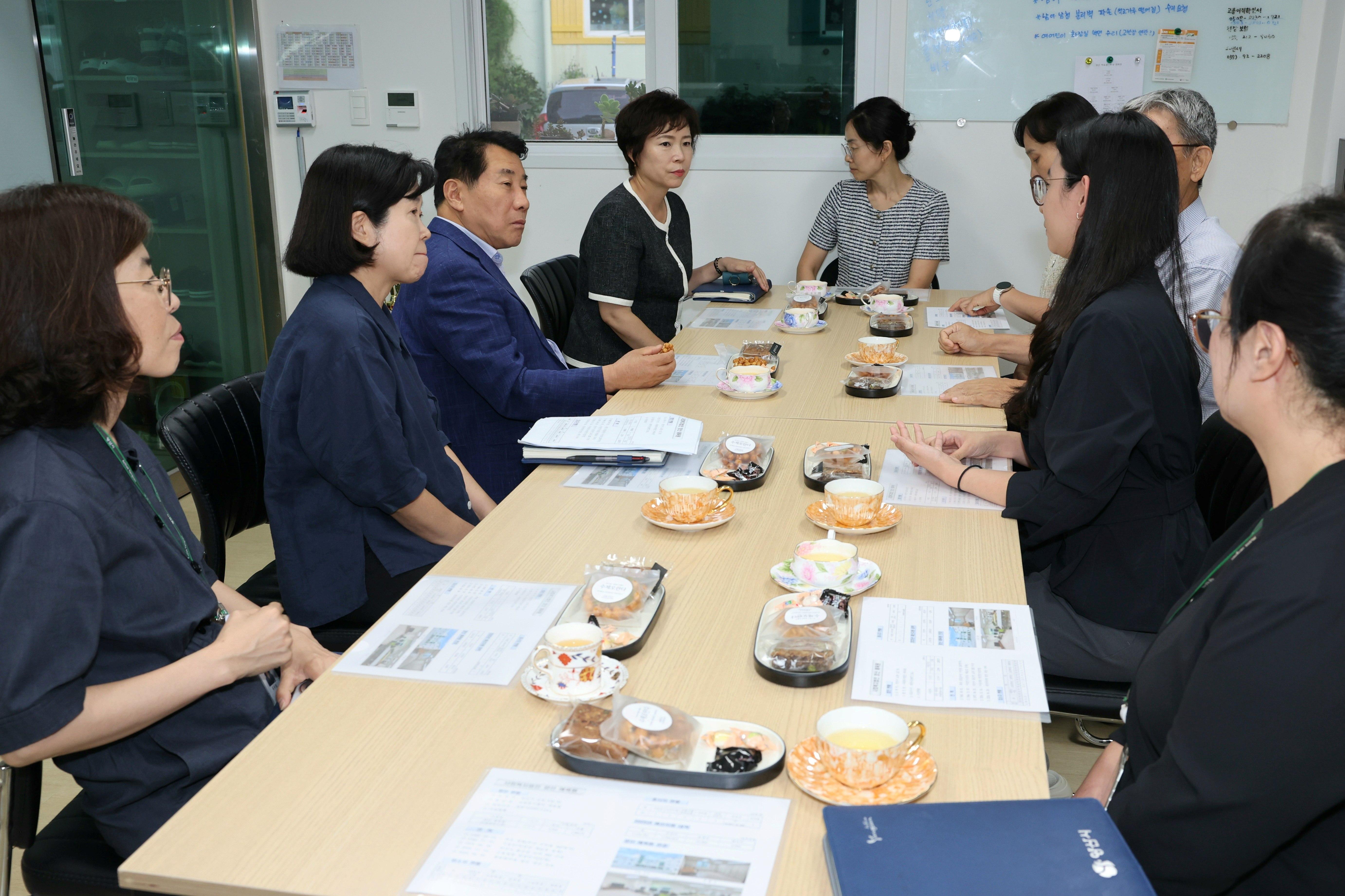 양산시, 추석 맞이 사회복지시설 위문·격려(2025. 9. 30. 사회복지시설)