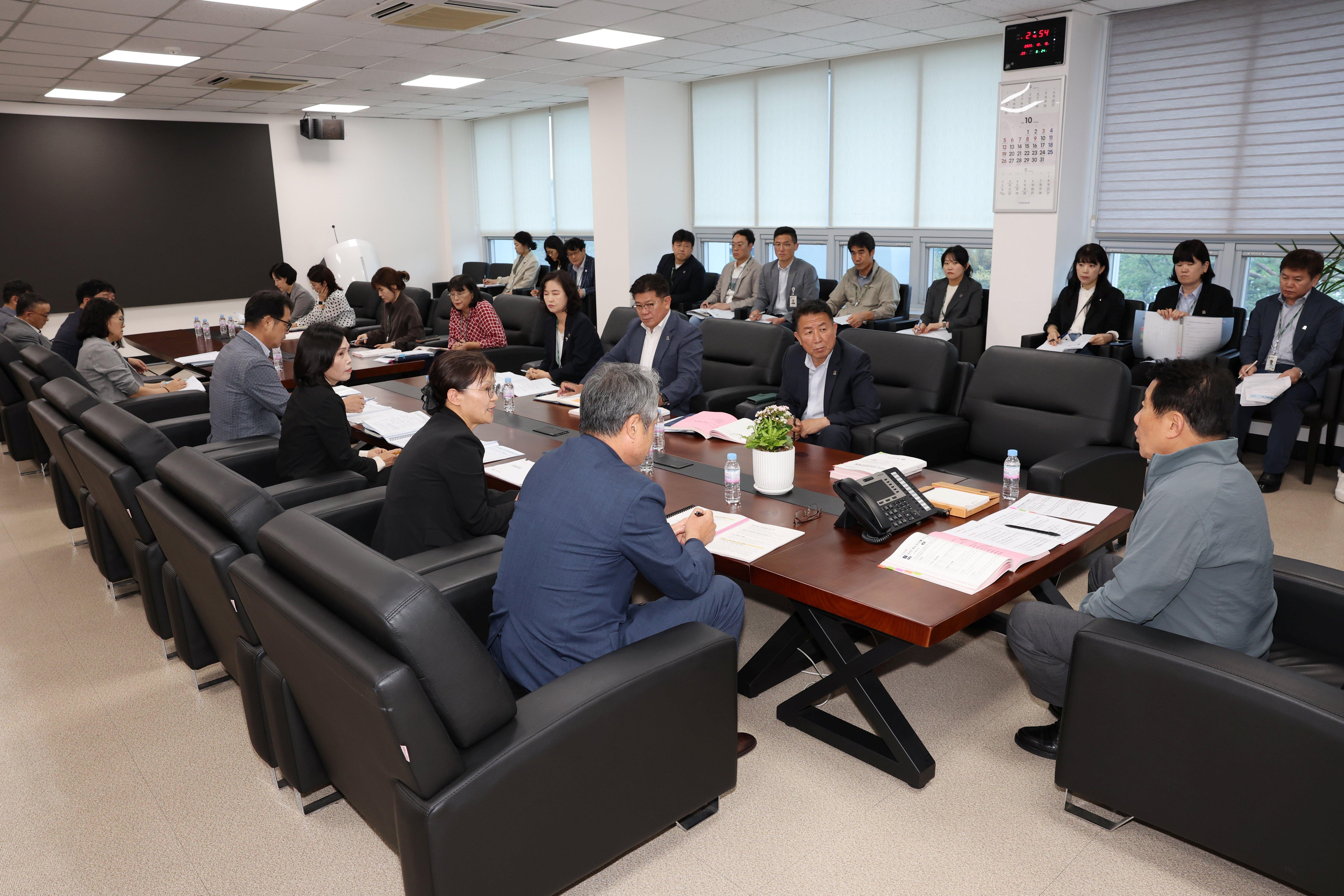 양산시, 2026년도 주요업무계획 보고회 개최(2025. 10. 10 ~ 23. 상황실)