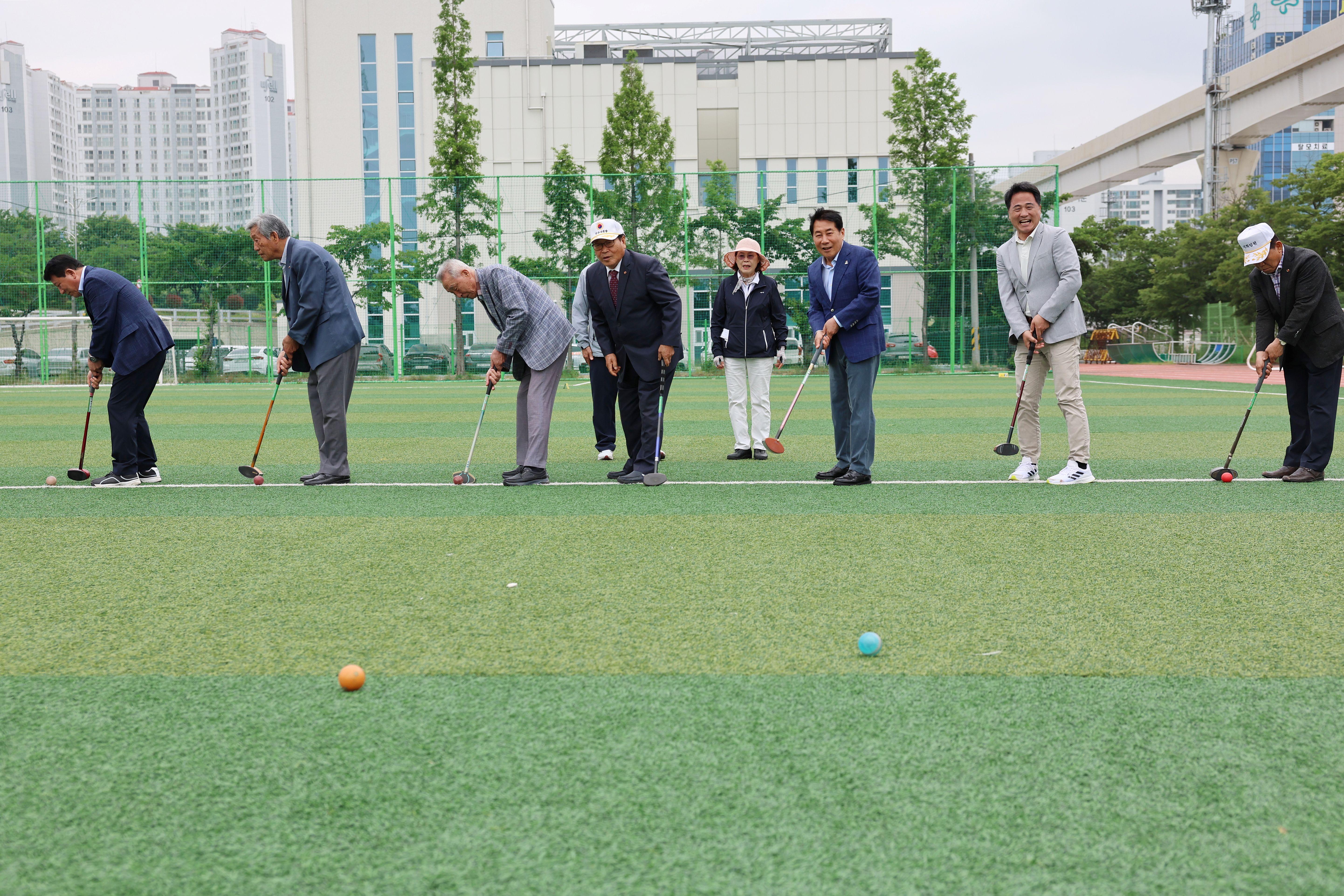 제8회 양산愛 그라운드 골프대회 성료(2025. 5. 22. 양산종합운동장 보조경기장) 