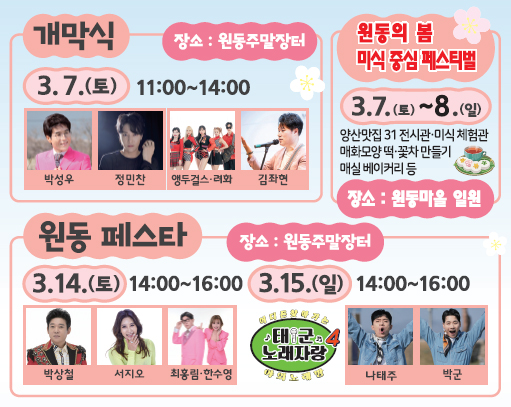 예년보다 일찍 핀 매화, 축제도 앞당겨 펼친다